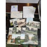 Collection of 15 Ramsey & Surrounding related postcards once owned by Ronnie Barker with