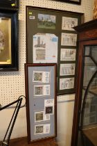 2 Framed First Day Covers depicting Ely Cathedral