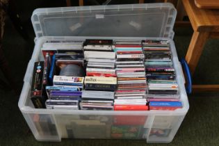 Large box of assorted Audio CDs