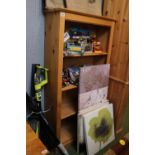 Pine Bookcase of 3 shelves