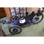 Veloks Tadpole MK3 E-Trike 2018/2019 Handmade in Denmark recumbent electric cycle with Charger and