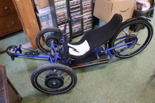 Veloks Tadpole MK3 E-Trike 2018/2019 Handmade in Denmark recumbent electric cycle with Charger and