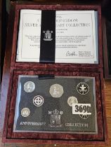 1996 United Kingdom Silver Anniversary Collection Limited edition Coin Set 184 of 15,000 with