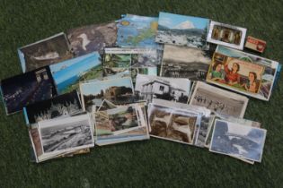 Large collection of Victorian and later topographical post cards
