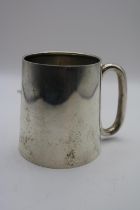 Small Silver Mug Birmingham 1946 94g total weight