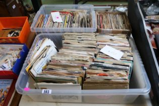 Very Large collection of assorted Singles inc. Tom Jones, Barbara Streisand etc