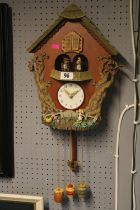 The Winnie the Pooh Musical Cuckoo clock by Danbury Mint