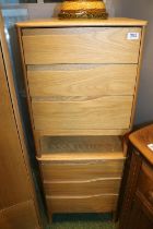 2 Ercol Rimini Bedside chests of 3 drawers