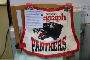 Local Interest; Peterborough's Panthers Devon Shirts Bib - Crump won the treble riding for