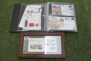 Large collection of signed and limited edition first day covers to include Dam Buster (Len Sumpter),