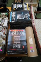 Collection of Reproduction Daily Mail Newspapers & Marshall Cavendish Murder Casebooks