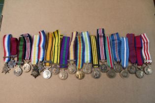 collection of Military Medal Miniatures to include The George Medal, Civilisation Medal, Gulf