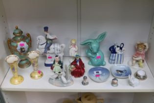 Large collection of various ceramics to include Sylvac, Royal Doulton, Royal Copenhagen, Rye