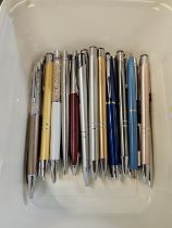 Collection of assorted Pens inc. Mostly Parker
