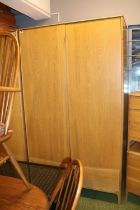 Ercol Rimini Double wardrobe with single drawer to base