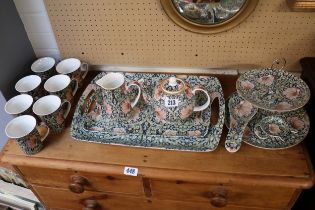 William Morris Pimpernel pattern Tea ware