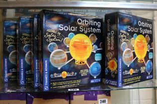 5 Boxes of Orbiting Solar System