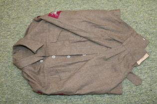 WW2 Airborne battledress jacket, dated 1943
