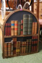 Faux book front arched doors