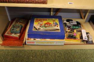 Collection of assorted Children's toys and Games inc. Bayko, Snakes & Ladders etc