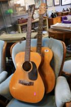 Kimbara Japanese Acoustic Guitar and another Acoustic Guitar