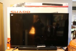 Sharp 55'' LCD Television boxed with Sharp 2.0 Slim Soundbar