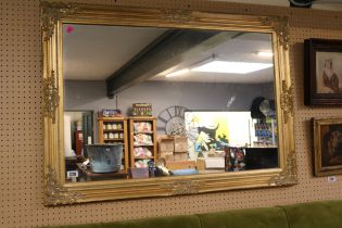 Modern Gilt Framed decorative mirror