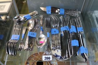 Collection of Kings Pattern Flatware