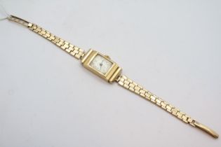 Ladies 18ct Gold watch 11.2g total weight without movement