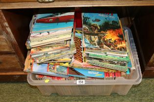 Large collection of Children's Annuals inc. Valiant, Hotspur, The Victor etc