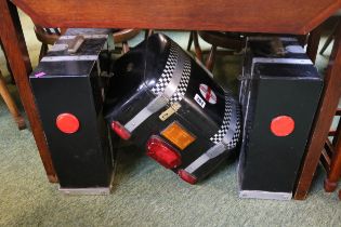 Vintage Motorcycle Case and Panniers