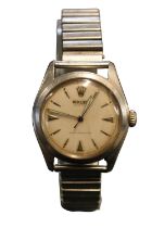 Rolex Oyster wristwatch model number 6082 (Serial no 813364), 1952/53. Mechanical 15 jewel