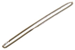 Heavy 9ct Gold Gents/Ladies Necklace of Curb design. 60cm total length. 52.8g total weight