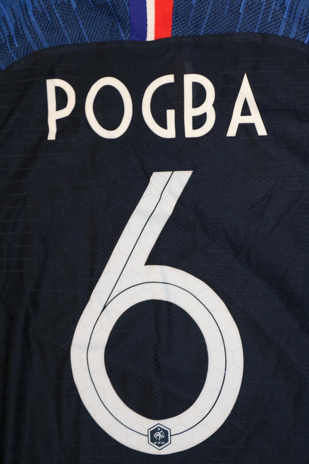 PAUL POGBA 2018 FIFA WORLD CUP FINAL MATCH ISSUED FRANCE JERSEY The 2018 FIFA World Cup final was - Image 2 of 5