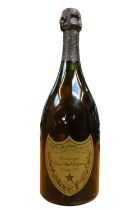 Bottle of Moet et Chandon Champagne Cuvee Don Perignon Vintage 1975