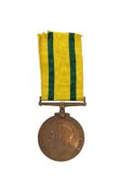 British Territorial War Medal George V for 166116 GNR M R COOK Royal Artillery with original ribbon