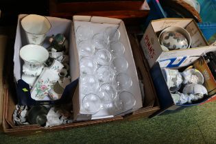 Collection of assorted Ceramics and glassware