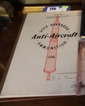 Anti-Aircraft Ammunition 1949 User Handbook War Office 25th August 1949 Restricted