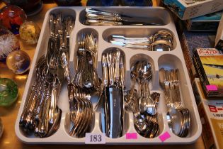 Collection of good quality Silver plated flatware by Perovetz of London