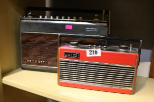 Roberts Model RFM3 and a Loewe Opta T75 Radio