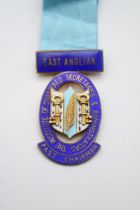 East Anglian Institute of Chartered Secretaries & Administrators Past Chairman Silver Enamelled