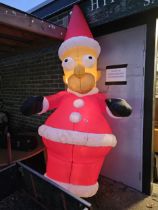 Fan Blow Up Christmas Homer Simpson