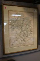 A Map of Cambridgeshire by J Cary dated 1803