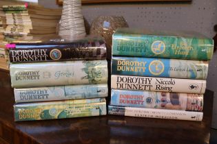 Collection of 9 Dorothy Dunnett Hardback books