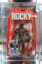 Cased Rocky Balboa 'The Italian Stallion' 2006 Jakks Pacific Series 1 Exclusive Bronze Statue 1 of