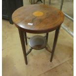 An Edwardian rosewood circular table