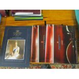 Railway Heritage Portfolio vols 1 & 2, Sapphire Jubilee album, Prince of Wales, Royal Mail Special