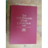 A New Zealand stamp collection 1985, and boxed stamp sets