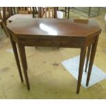 A 19th Century mahogany tea table