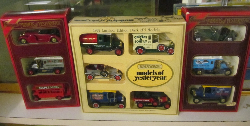 Five boxed Matchbox and five Lesney vehicles, boxed, three boxed sets et cetera - Image 2 of 2